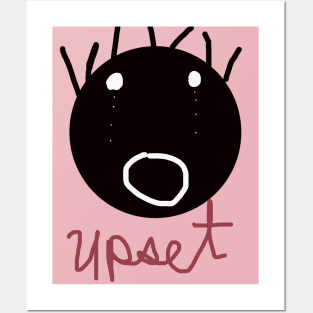 Upset Baby Face Posters and Art